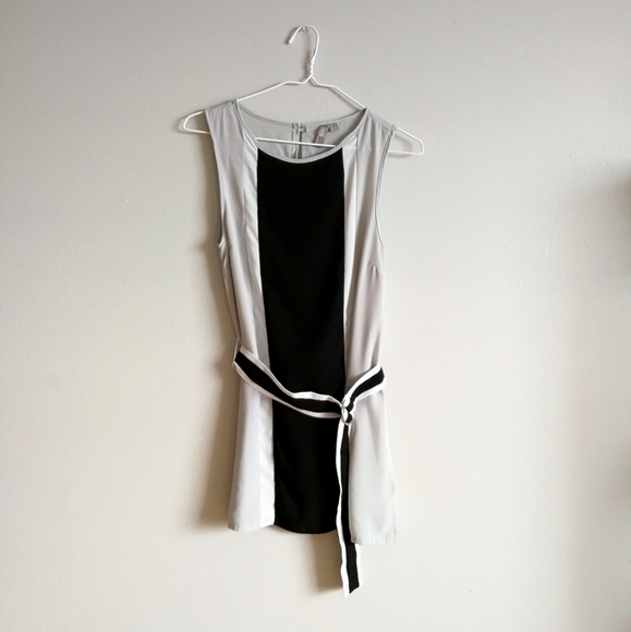 ❤️[3/$35] ASOS Colourblock Sleeveless Belted Tunic - Picture 4 of 7